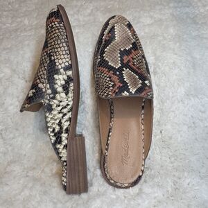 Madewell The Frances Loafer Mule Leather Womens 7.5